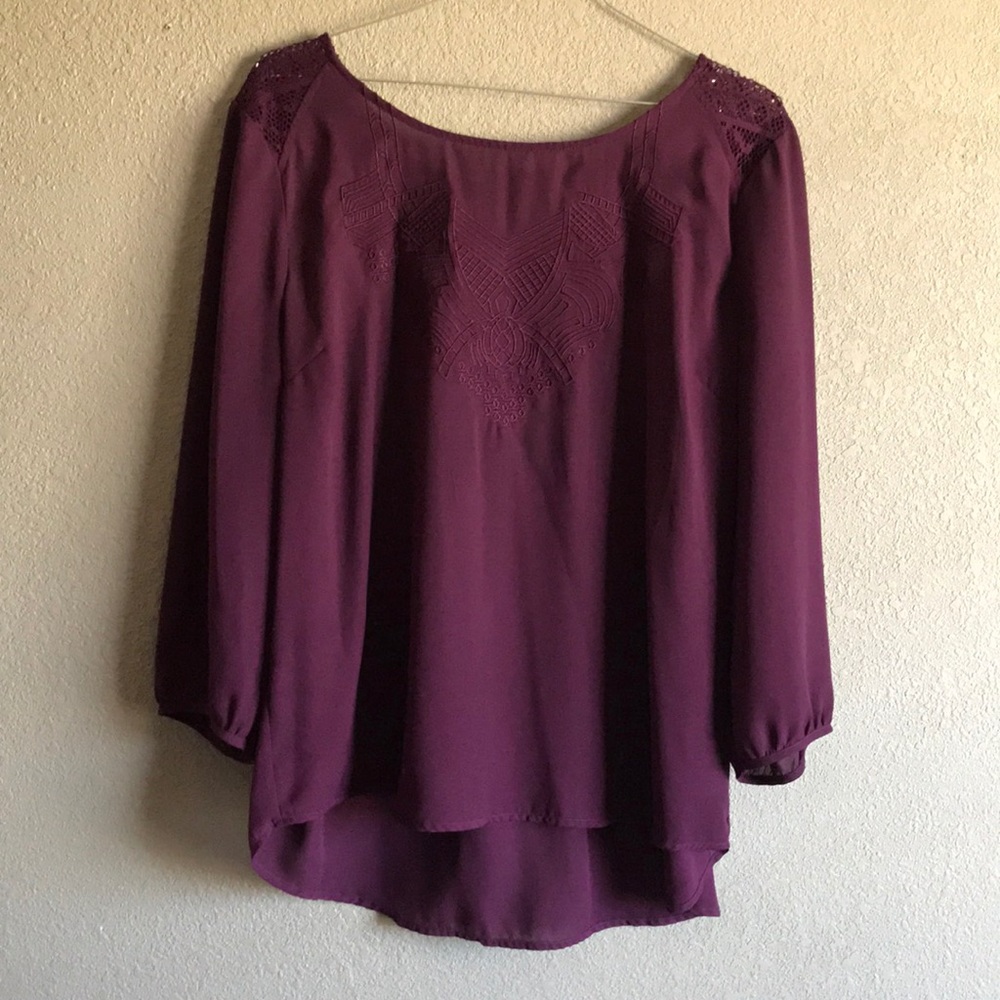 Plum top